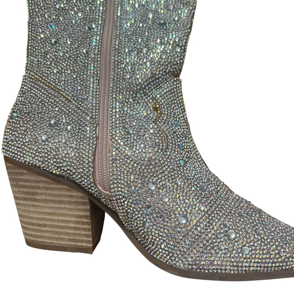 NEW NWOB Matisse Nashville Western Boots Rhinestone Embellished - Picture 10 of 15